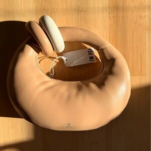 JW PEI Beige Circular Shoulder Bag